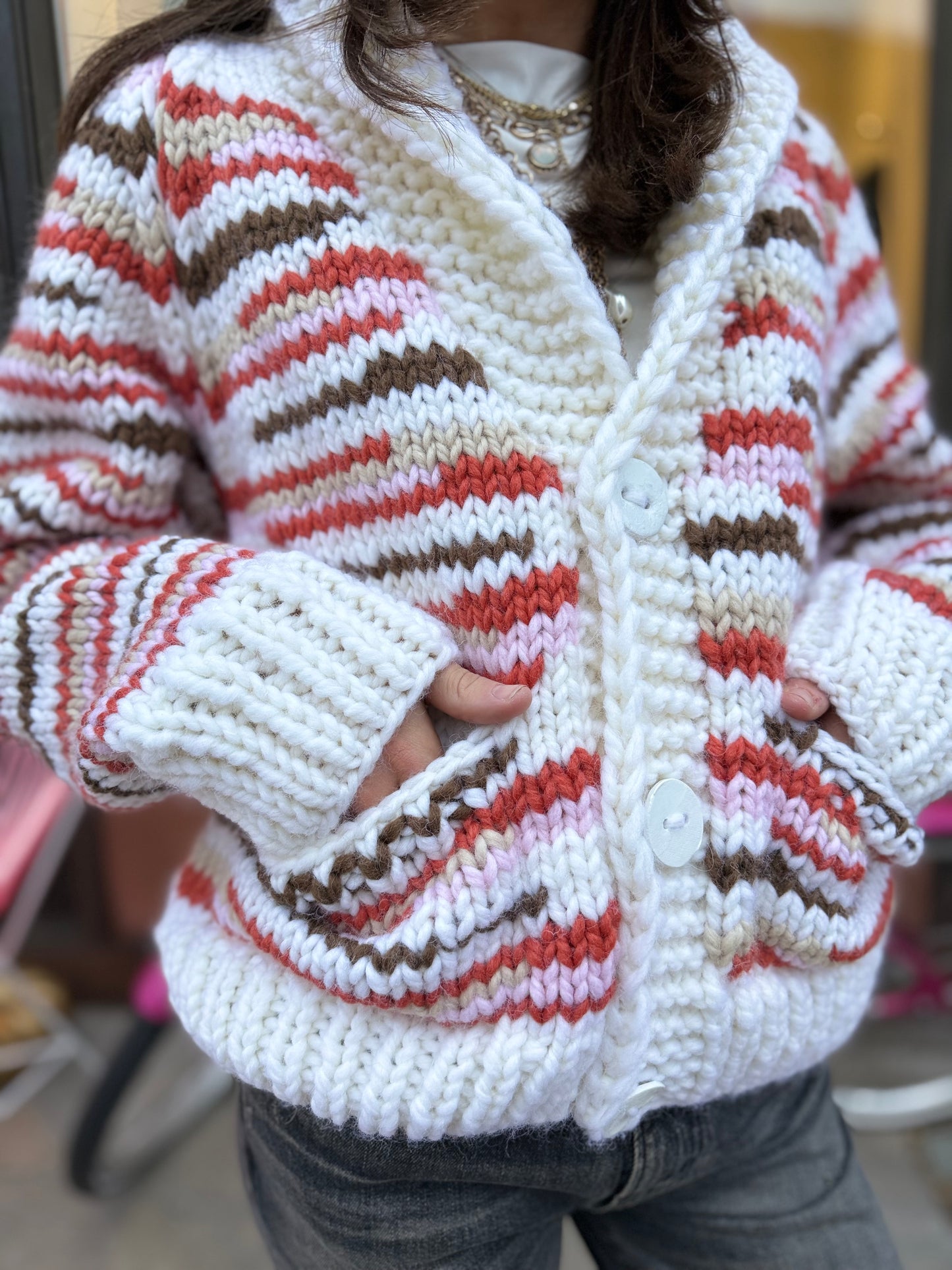 GOGO Short No Waste Cardigan