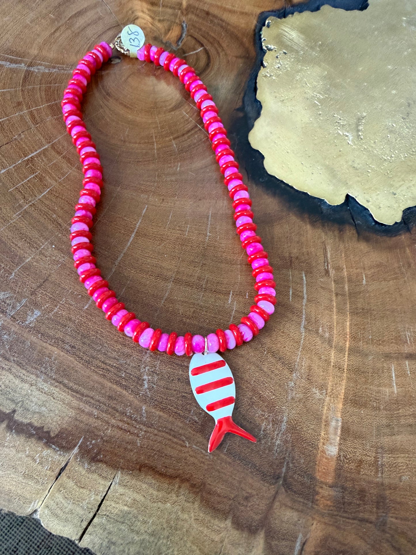 Cristina V Fish Necklace