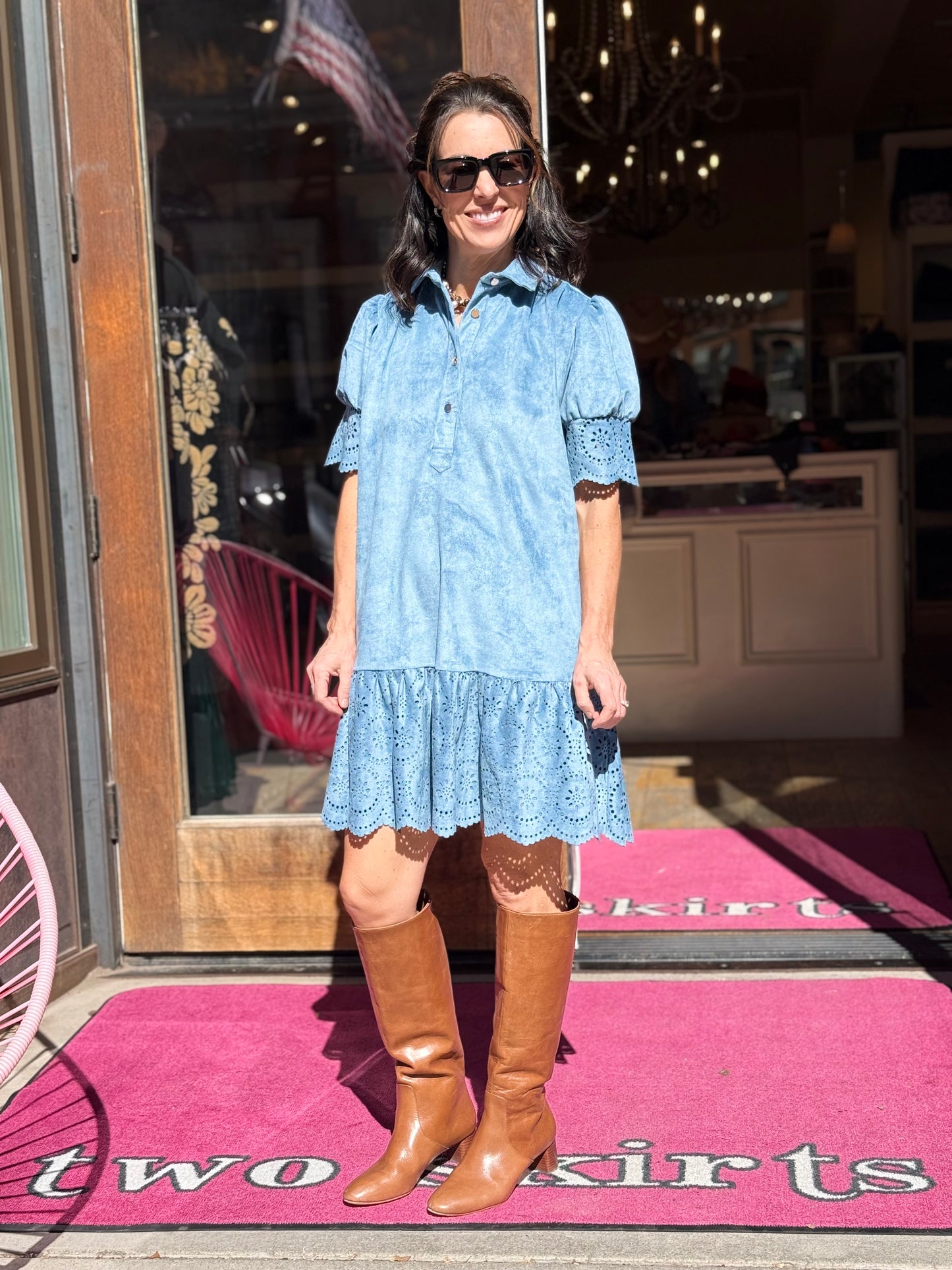 NAW Everything Suede Dress