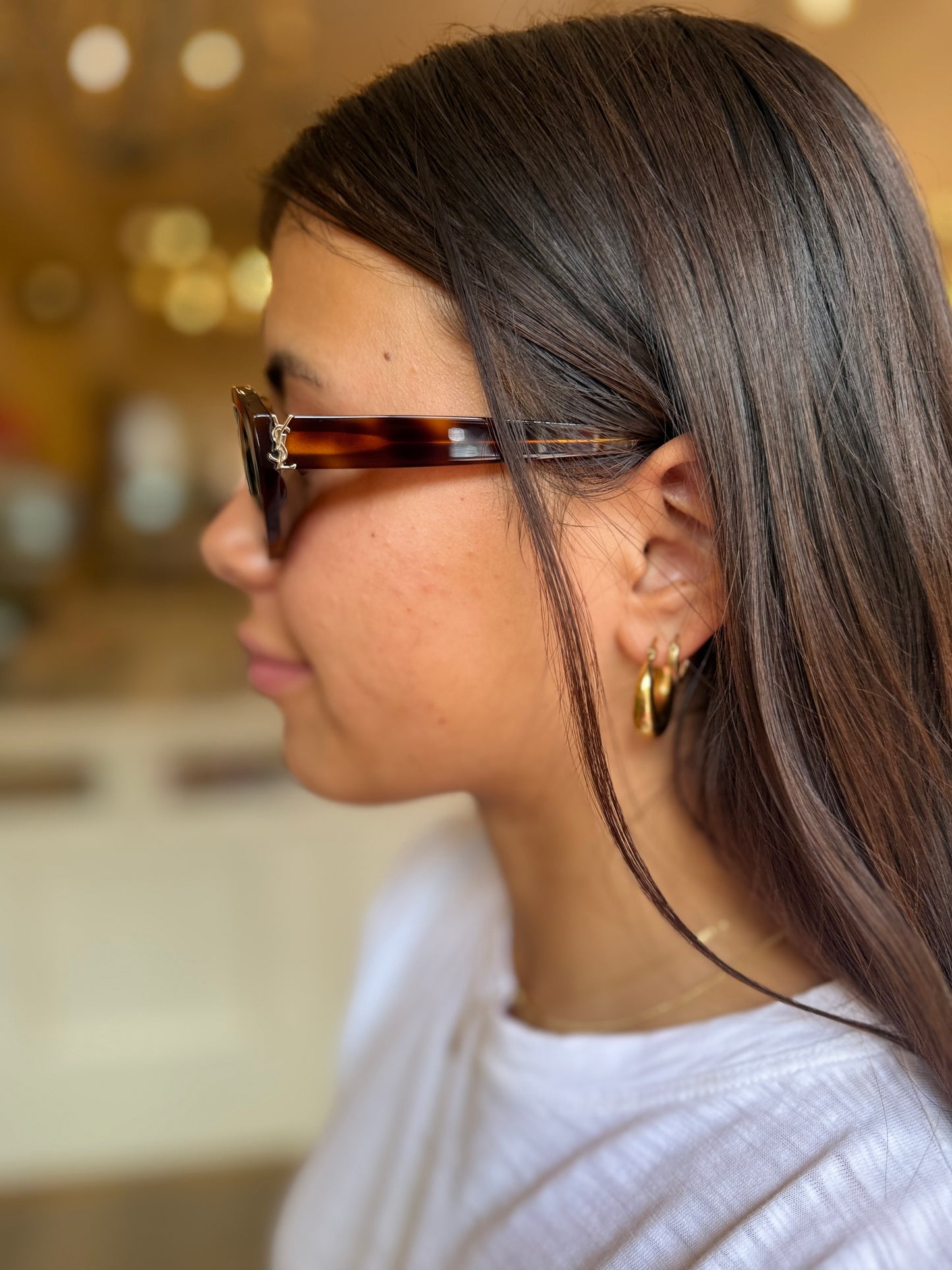 YSL Tortoise Sunglasses