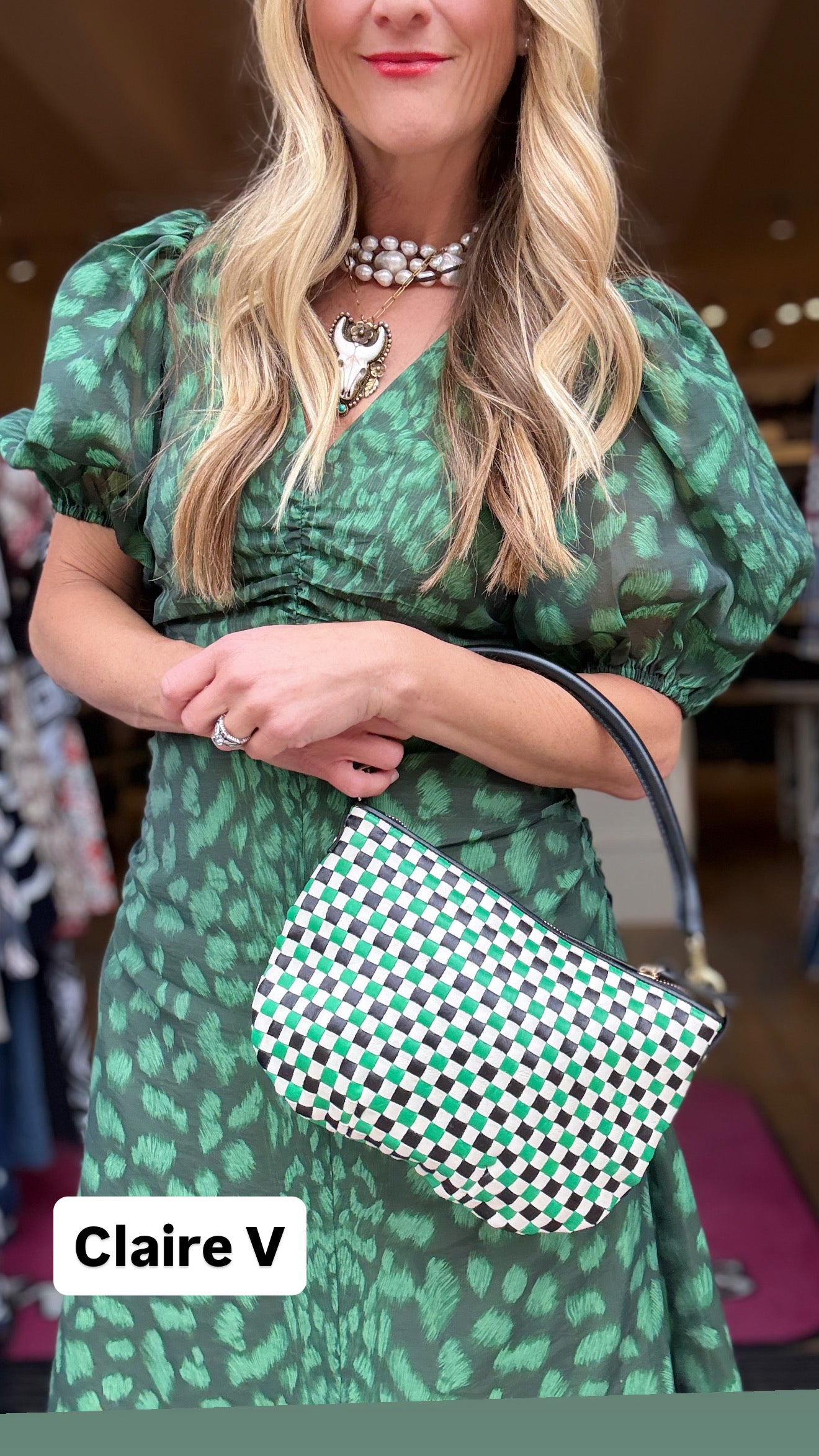 Sea Claude Puff Slv Dress