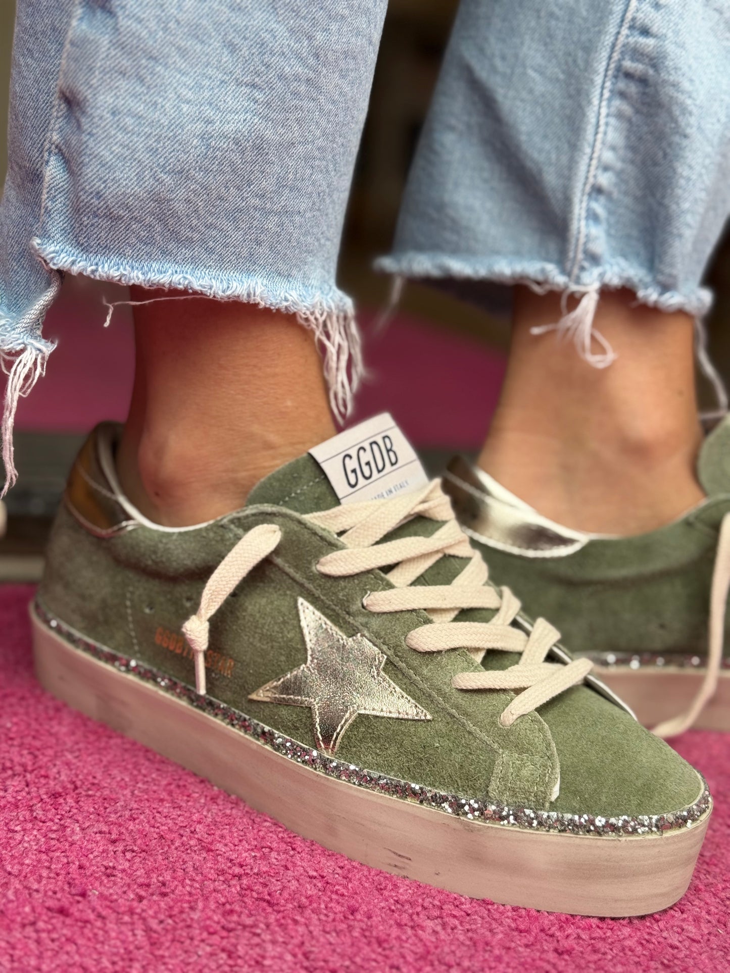 GG Hi Star Military Suede
