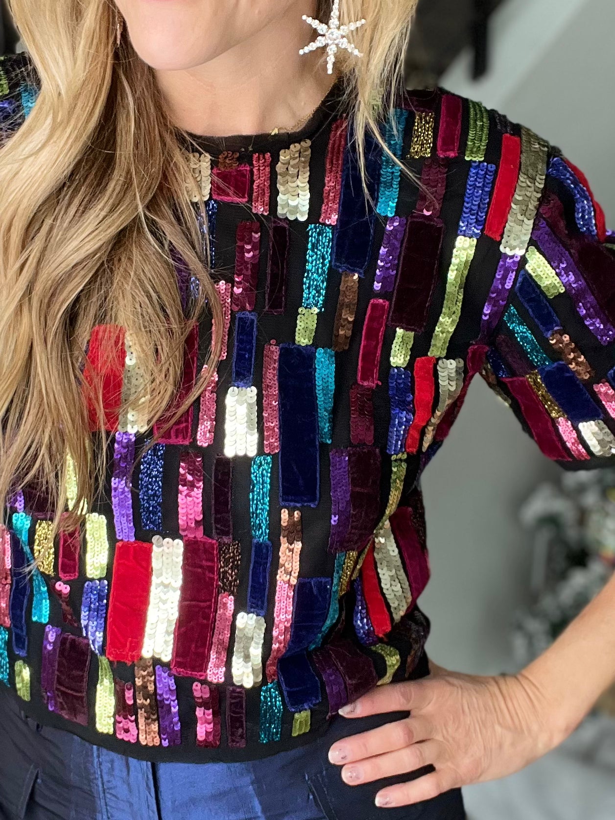 Hunter bell sequin sales dress