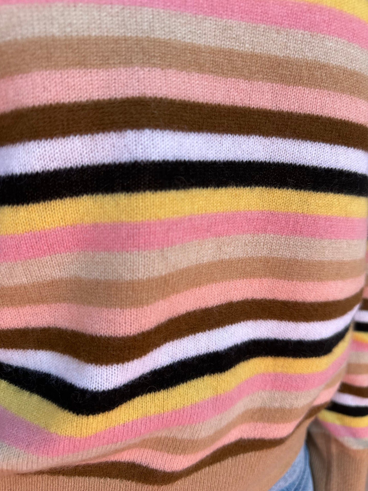 MR L/S Striped Crew