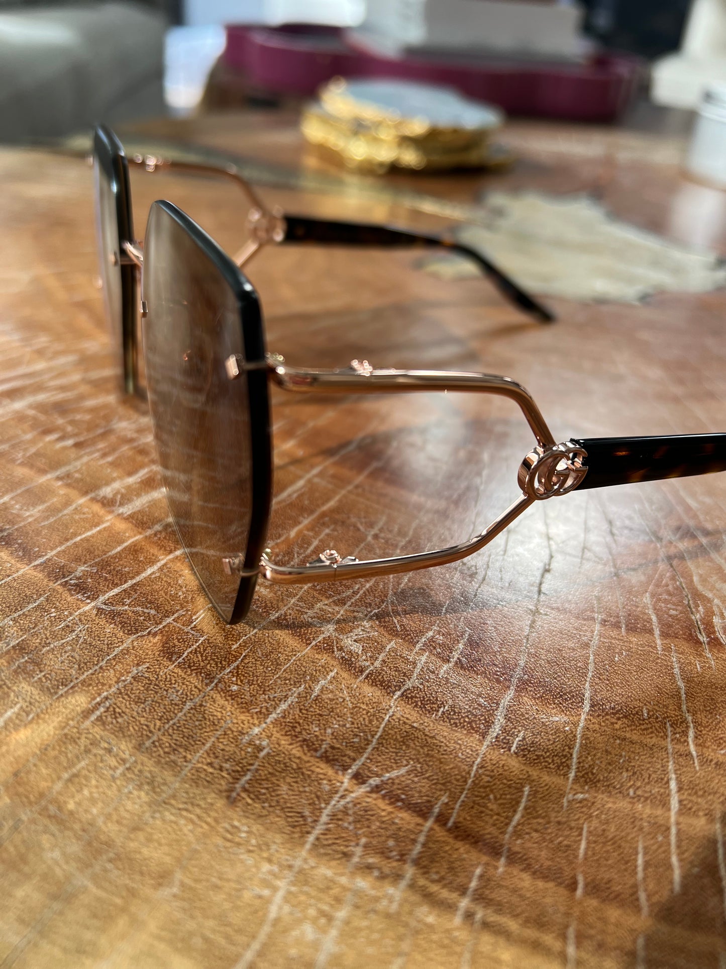 Gucci rimless Sunglasses