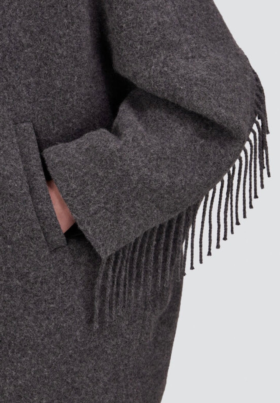 Herno Fringe Alpaca Jacket