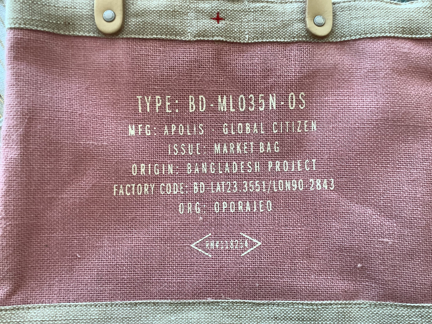 Apolis Mountain Munchkins Fundraiser Bag