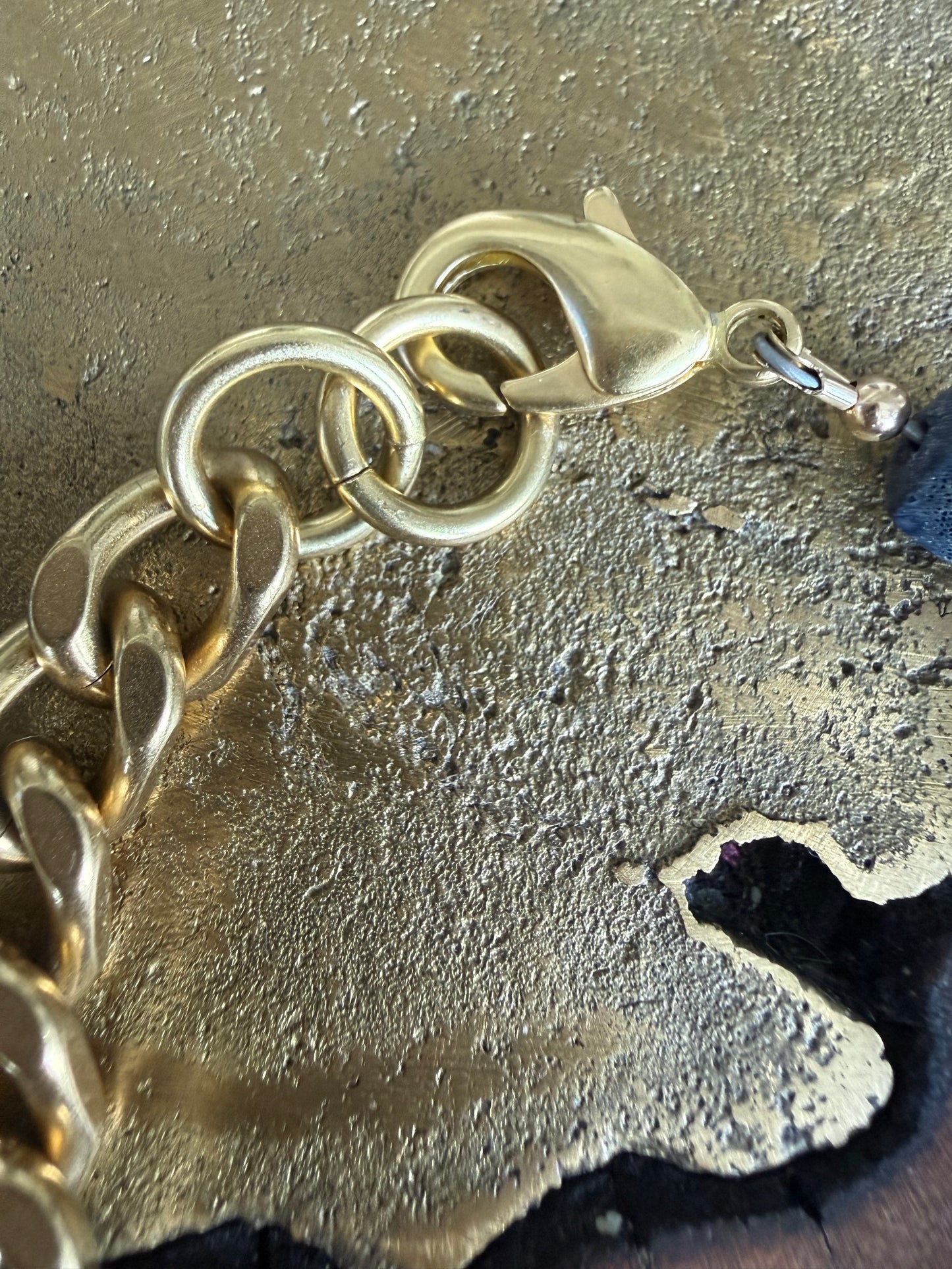 Rachel Nathan Remix Blue Sponge Coral Bracelet