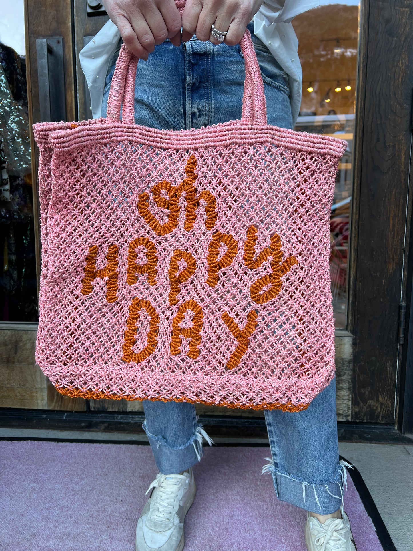Jacksons "OH HAPPY DAY" Small Tote