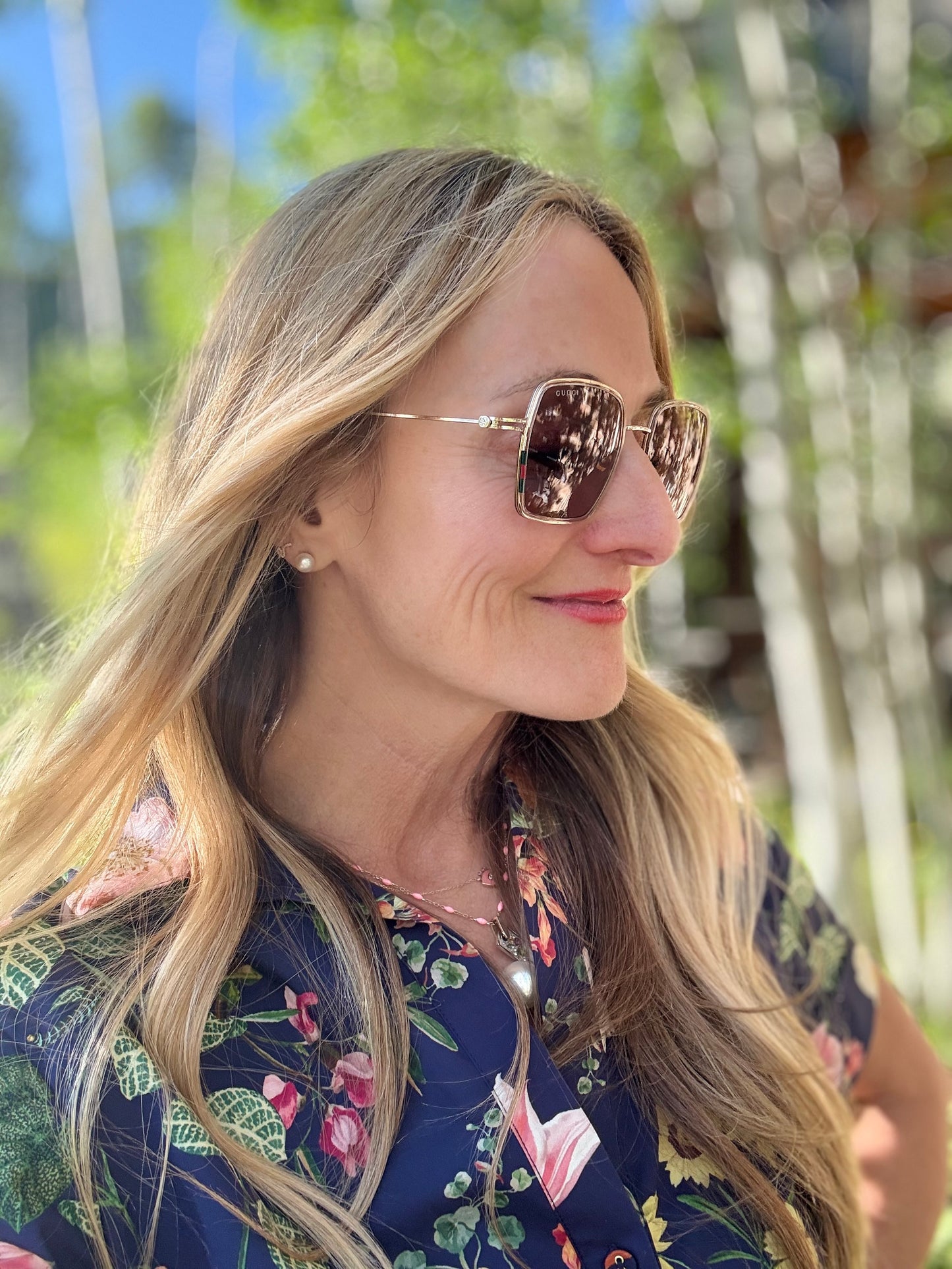 Gucci Square Sunglasses