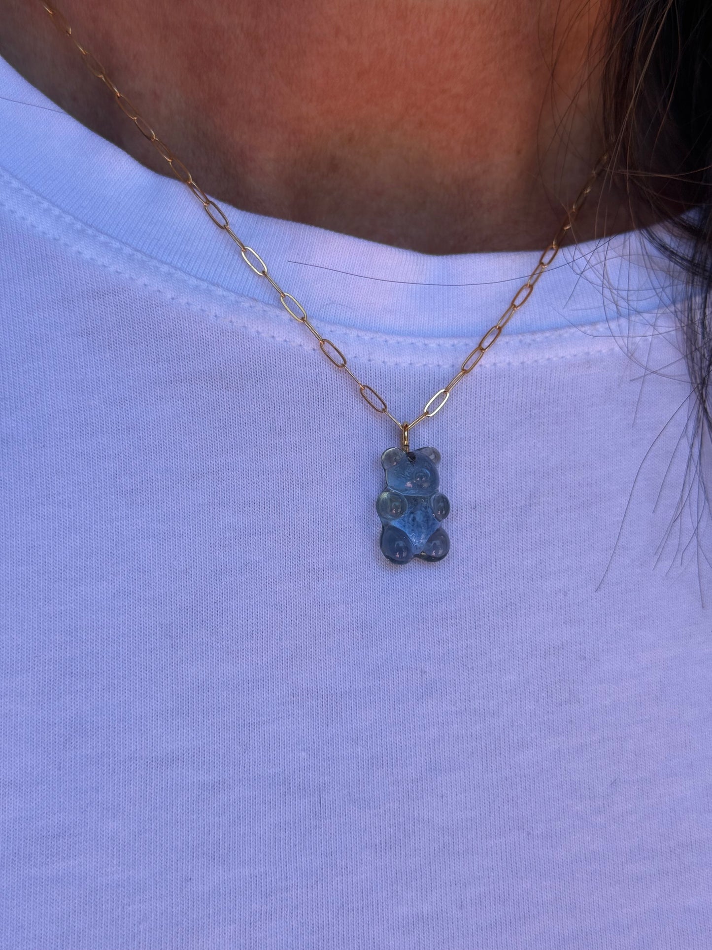 Ruby & Violet Gummy Bear Necklace
