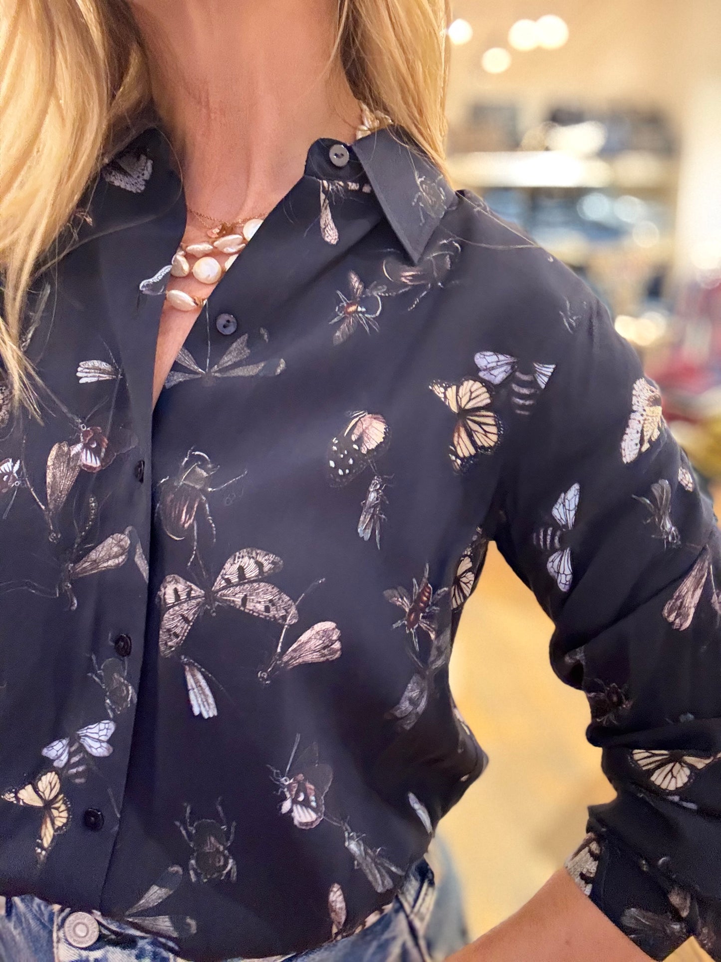 LAgence Holly L/S Blouse