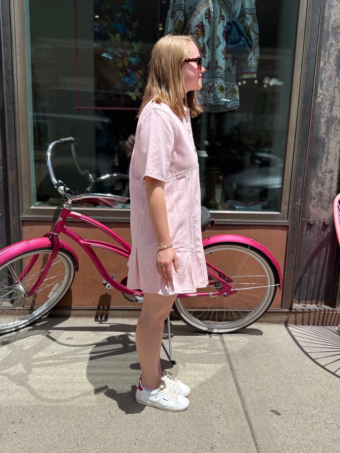 Ganni Denim Mini Dress
