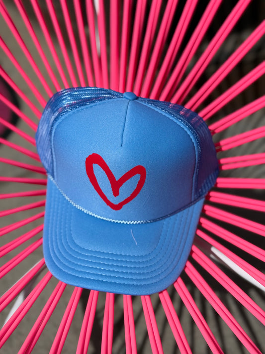 House of Shan Heart Hat