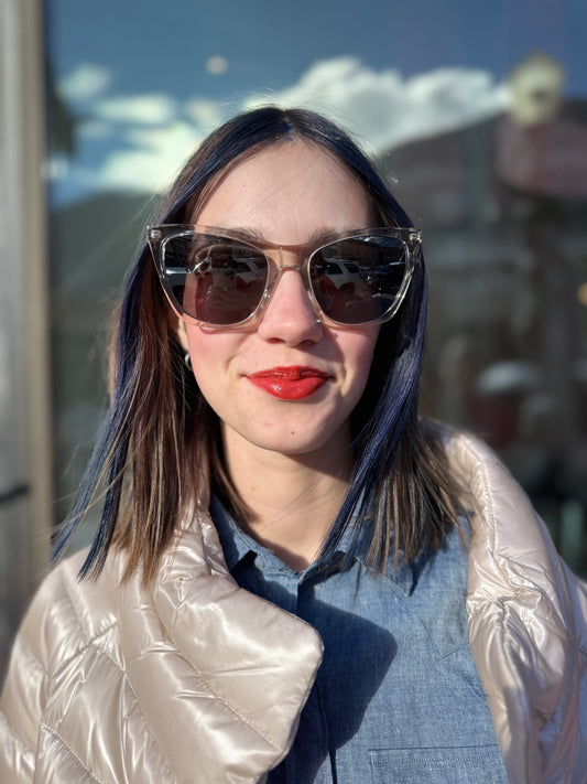 YSL Kate Clear Sunglasses