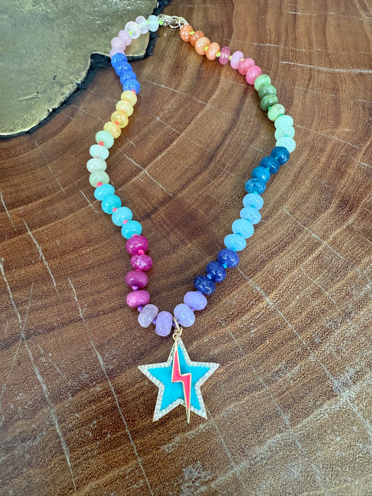 Gems by SJ Star Bolt Neck