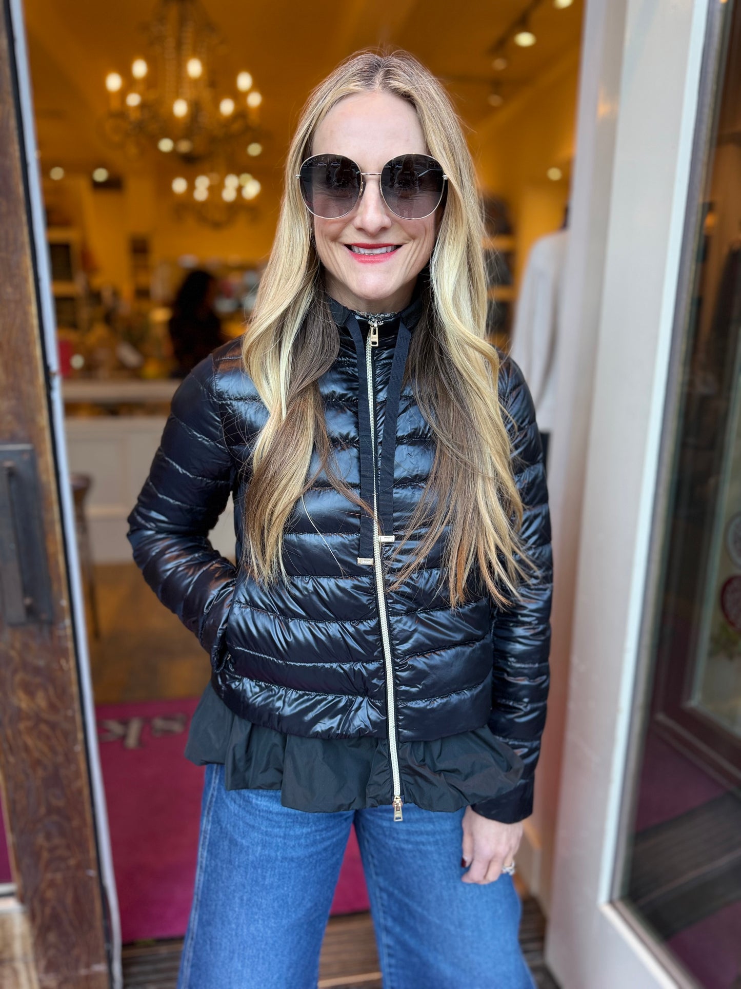 Herno Flounce Hem Jkt