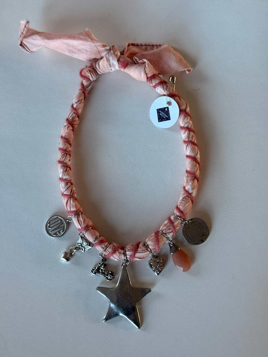 Bandana Moon Twisted Necklace