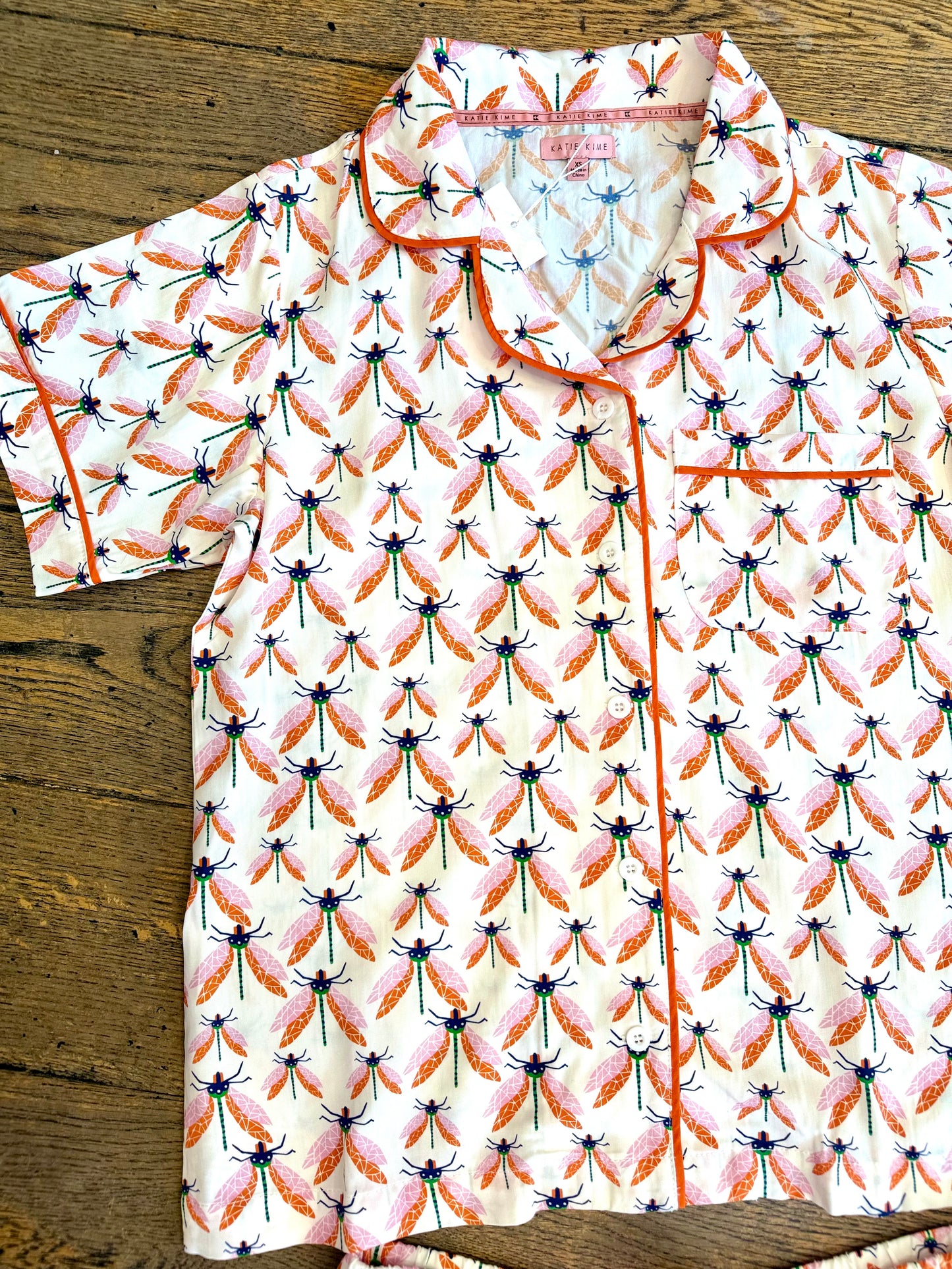 Katie Kime Dragonfly PJ Shorts