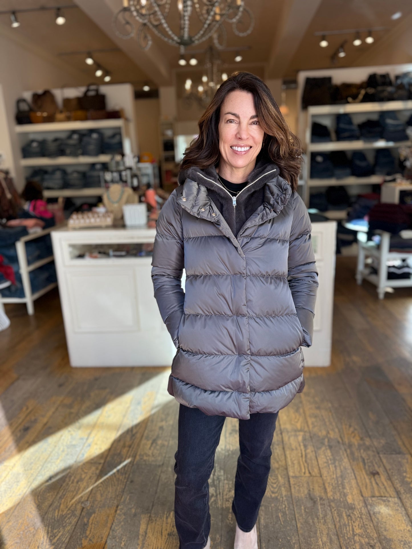 Herno Sateen Dickey Jacket