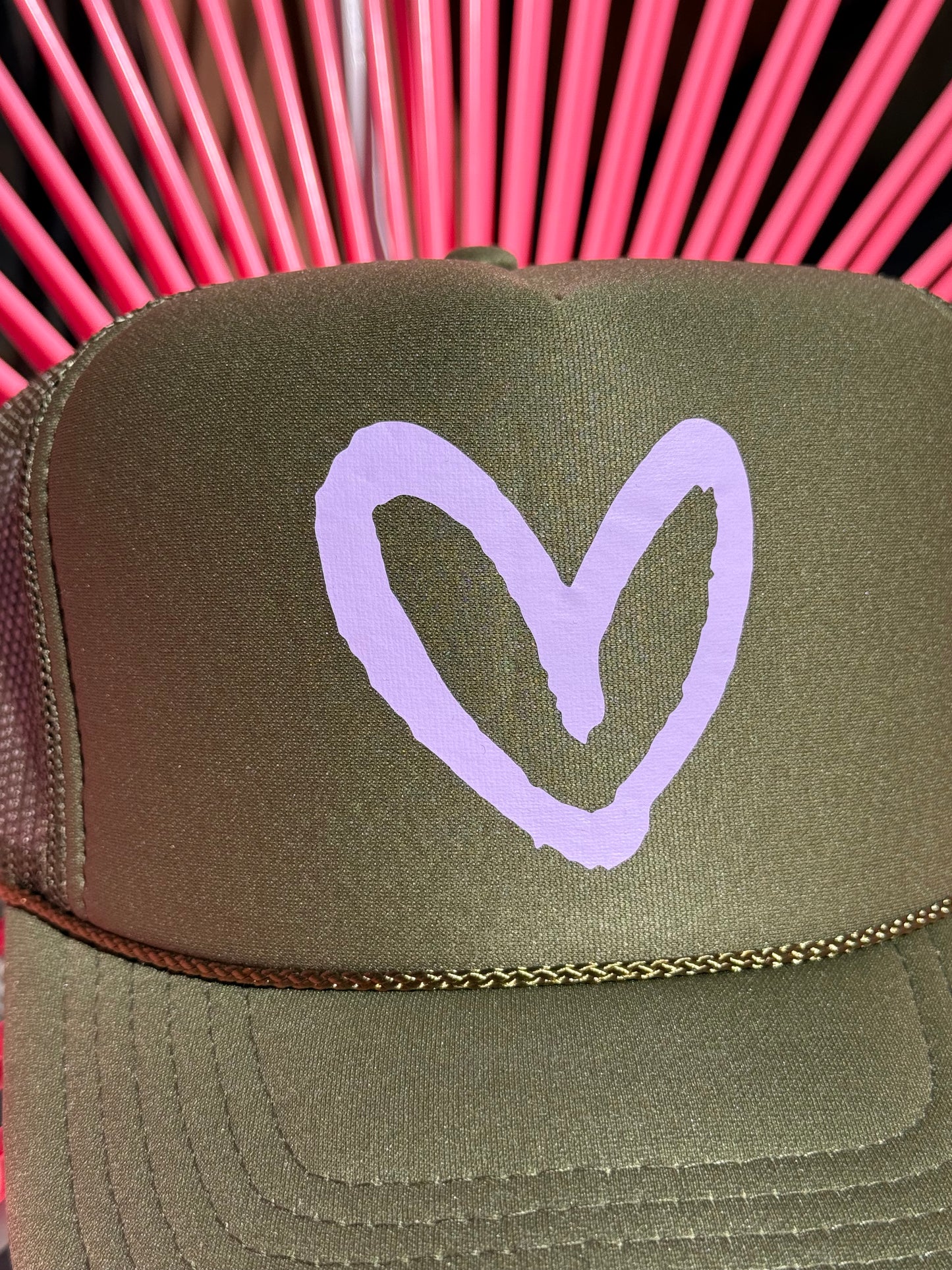 House of Shan Heart Hat