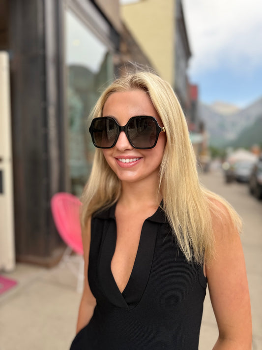 Gucci Hexagon Sunglasses