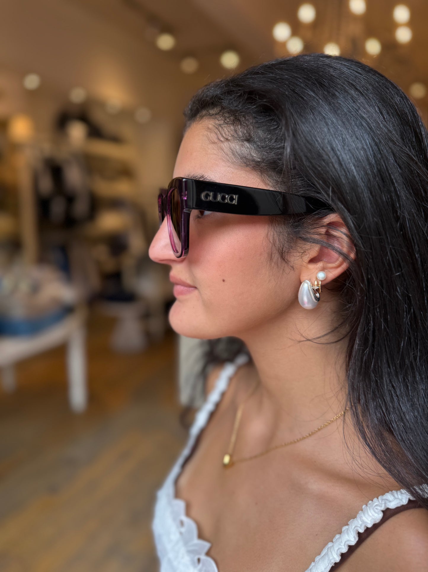 Gucci Violet Sunglasses