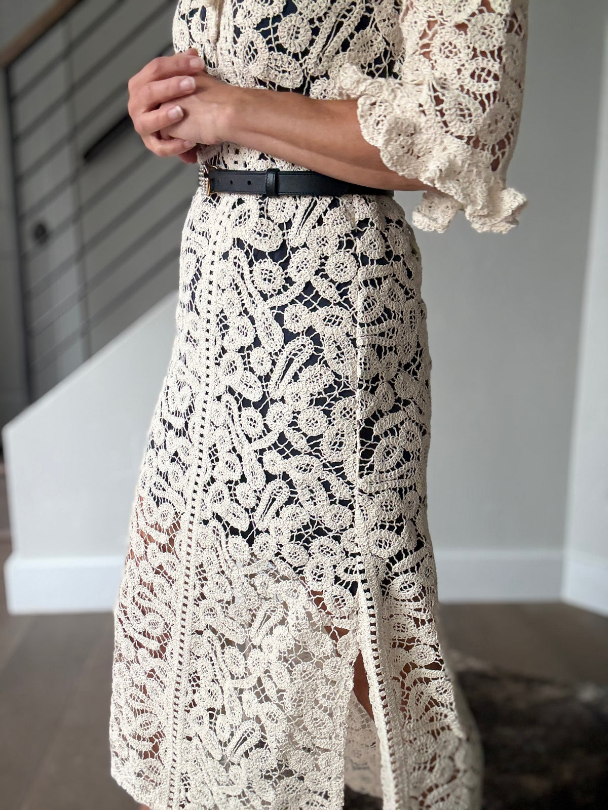NAW Ruffle Maxi Dress