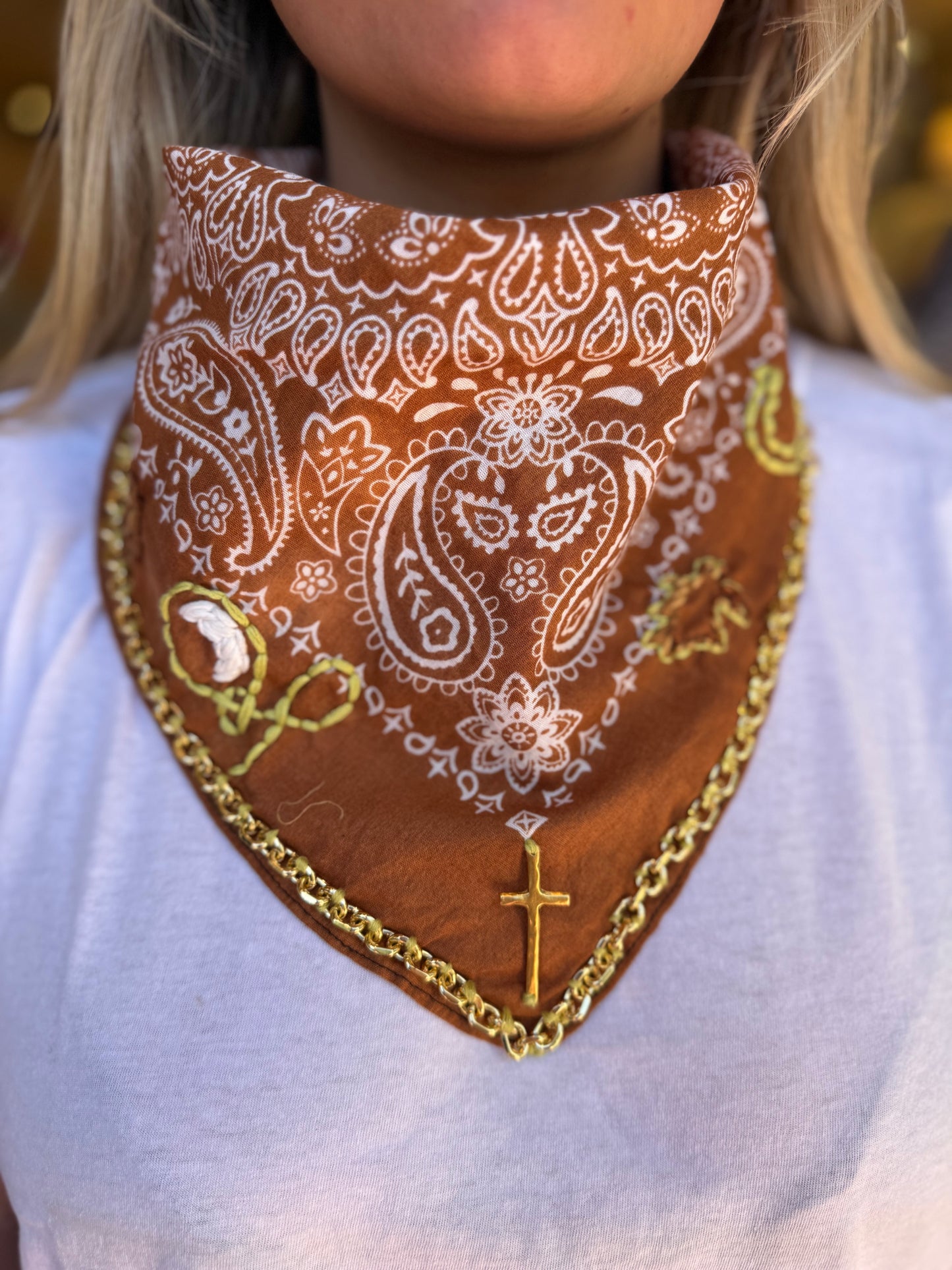 Bandana Moon Cross Bandana