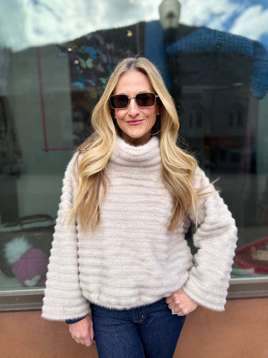 Jocelyn Furry Pullover