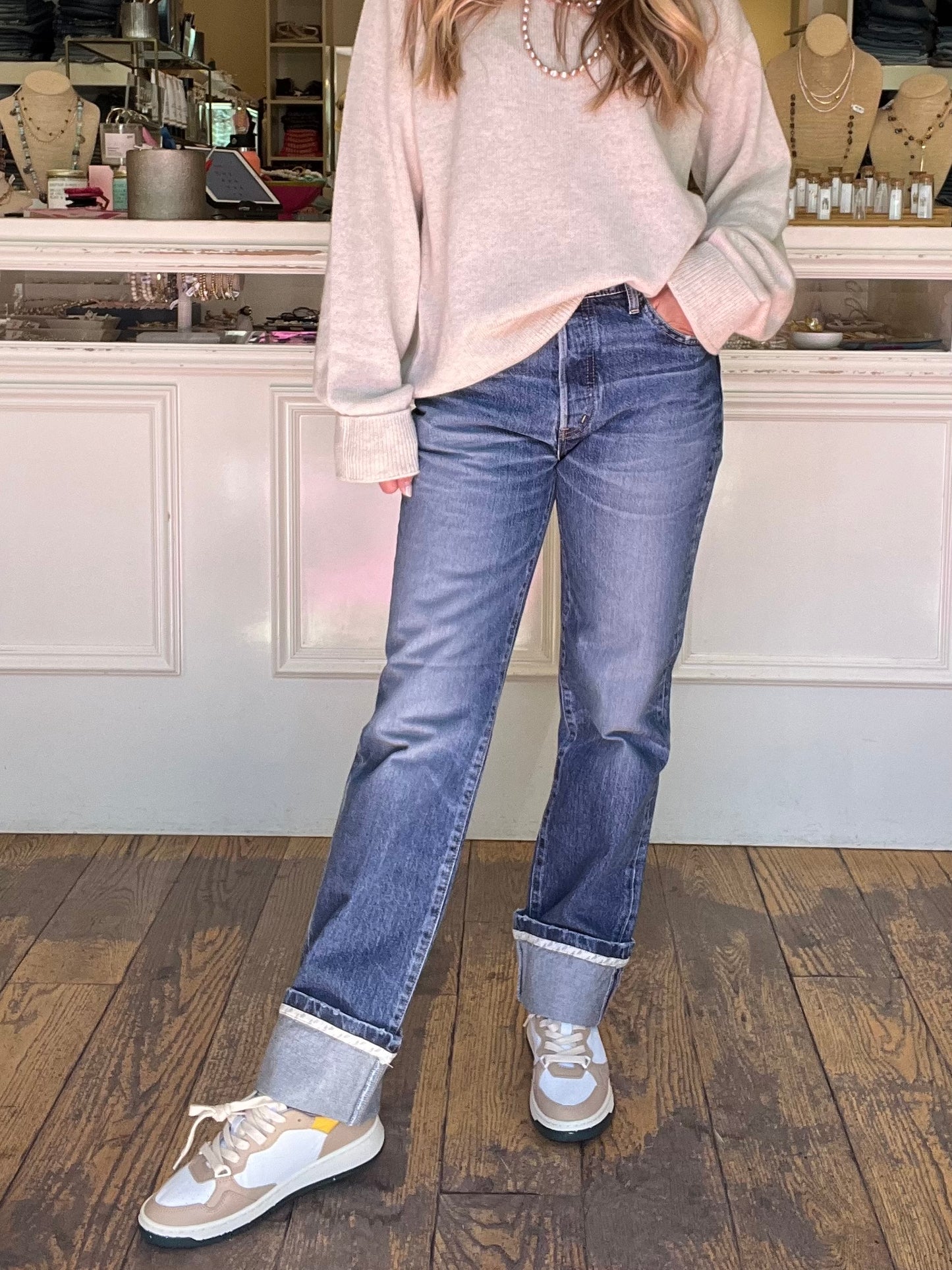 Moussy Sumterville Straight Leg Jean