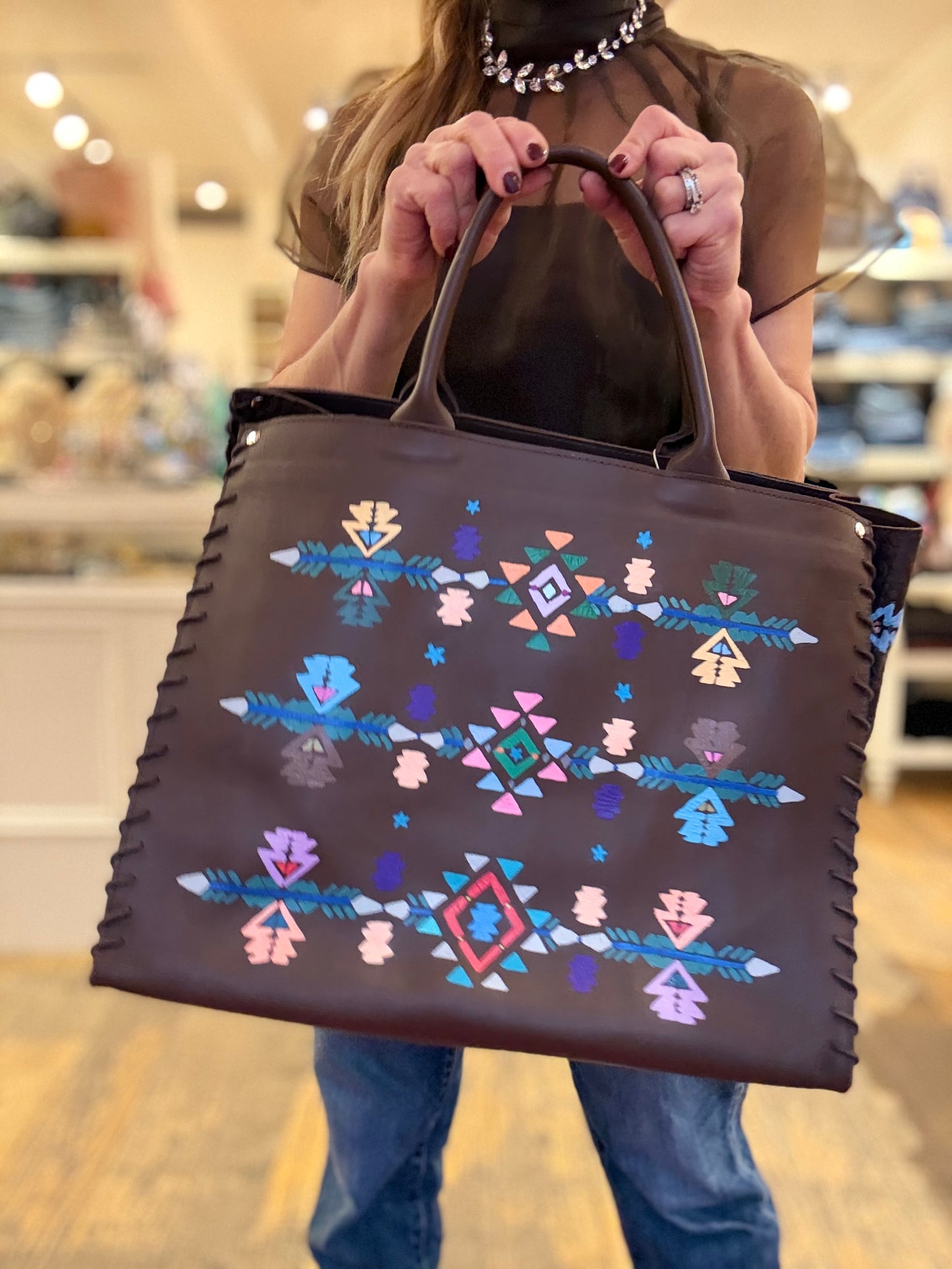 Let&Her Aztec Bag