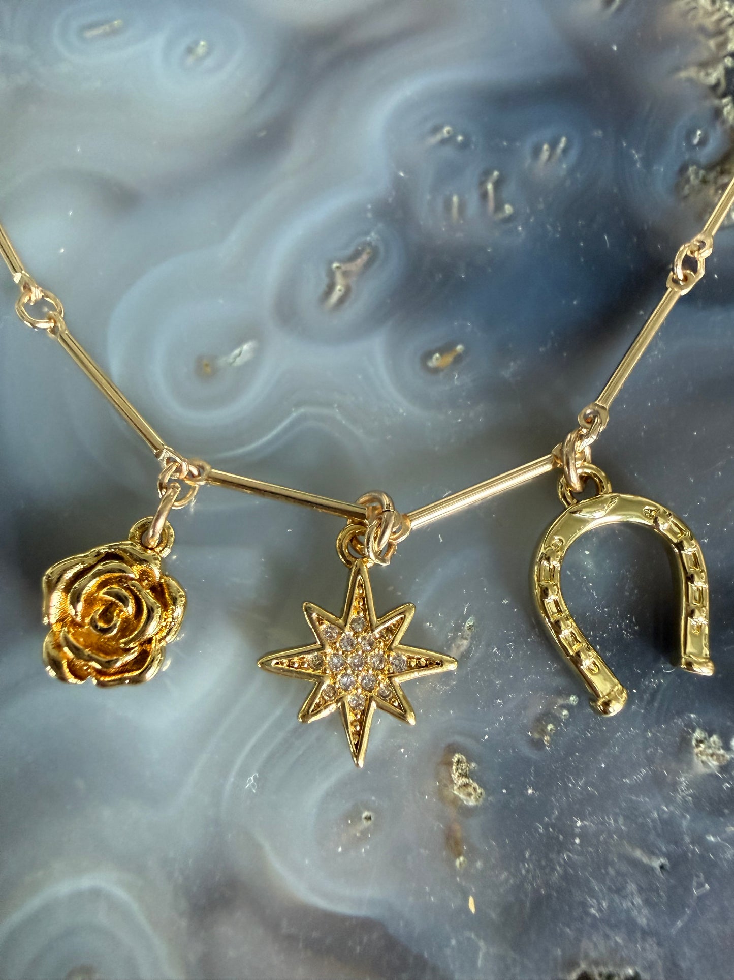 Rachel Nathan My First Rodeo Charm Necklace