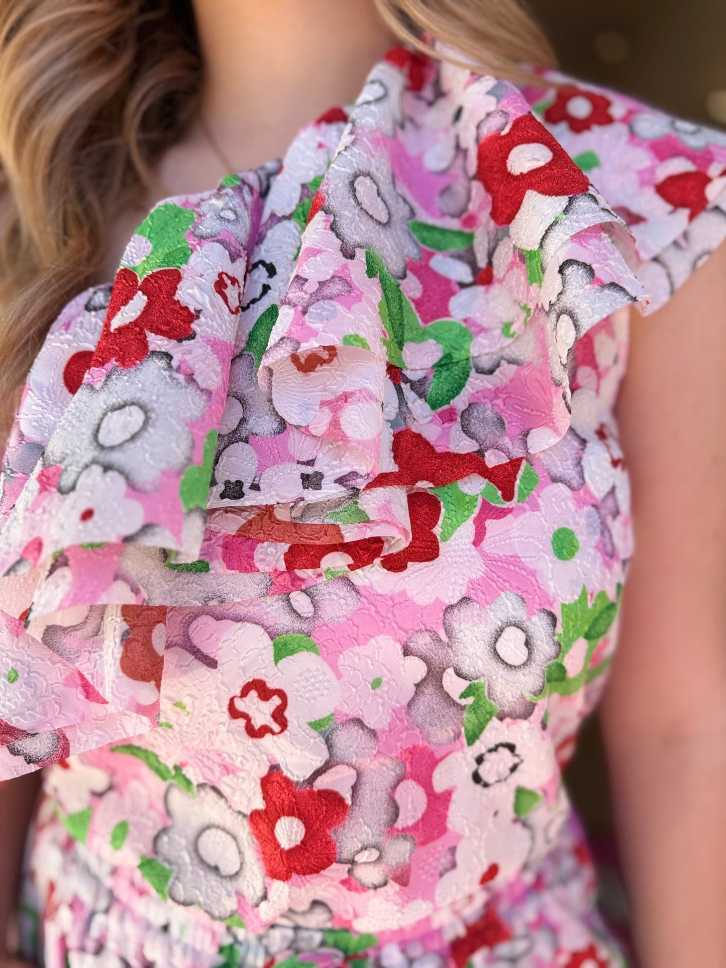 Essentiel Floral Assym Top