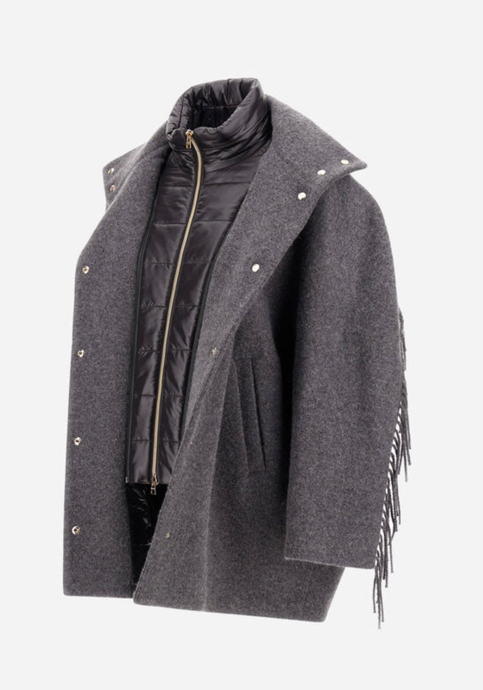 Herno Fringe Alpaca Jacket