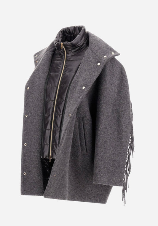 Herno Fringe Alpaca Jacket