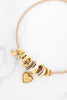 Elizabeth Cole Cosmic Love Necklace, detail view