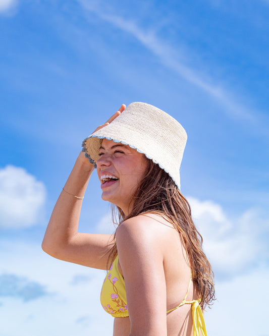 Rachol White Sea Scallop Hat