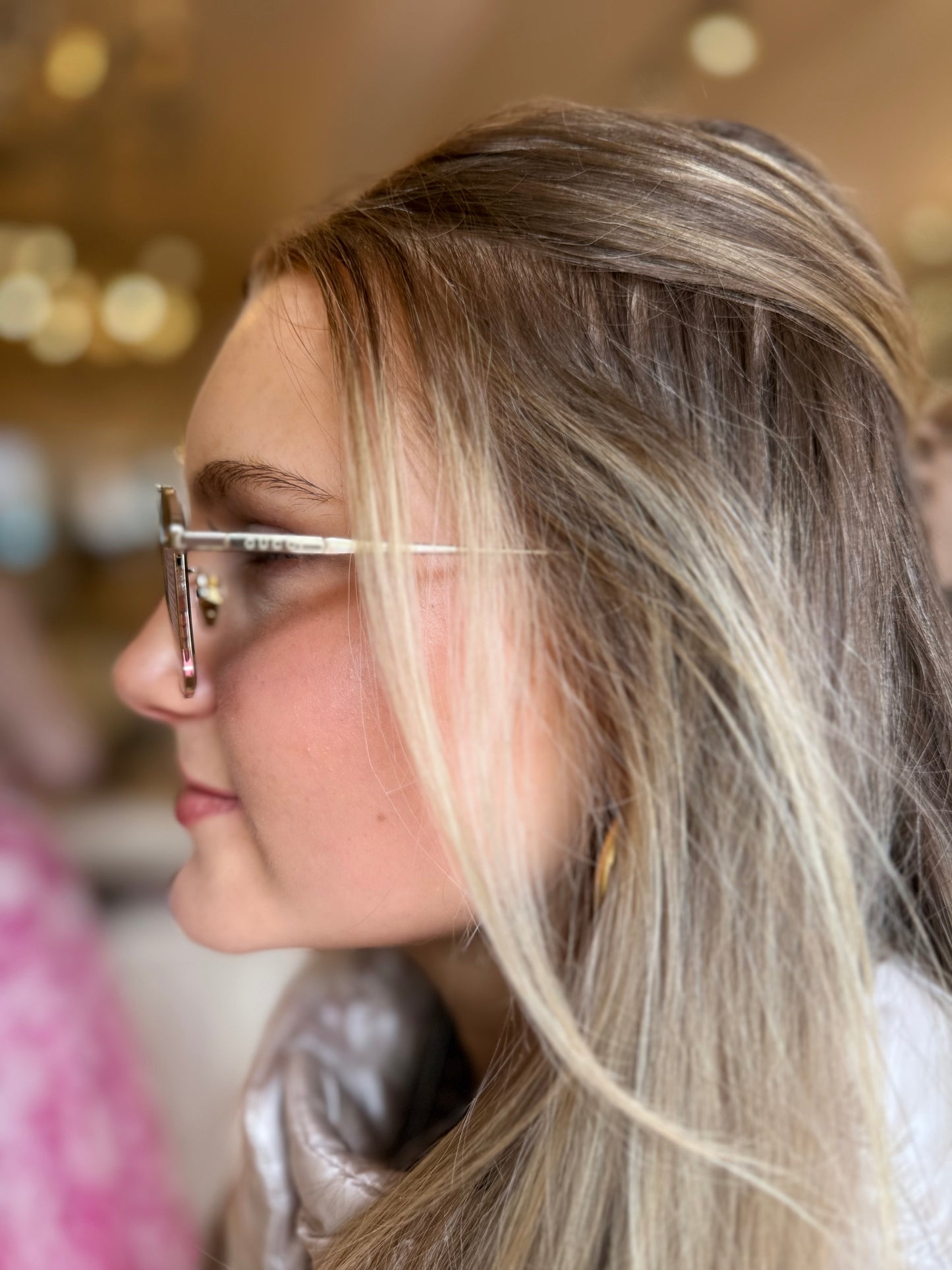 Gucci Gold Aviator Sunglasses