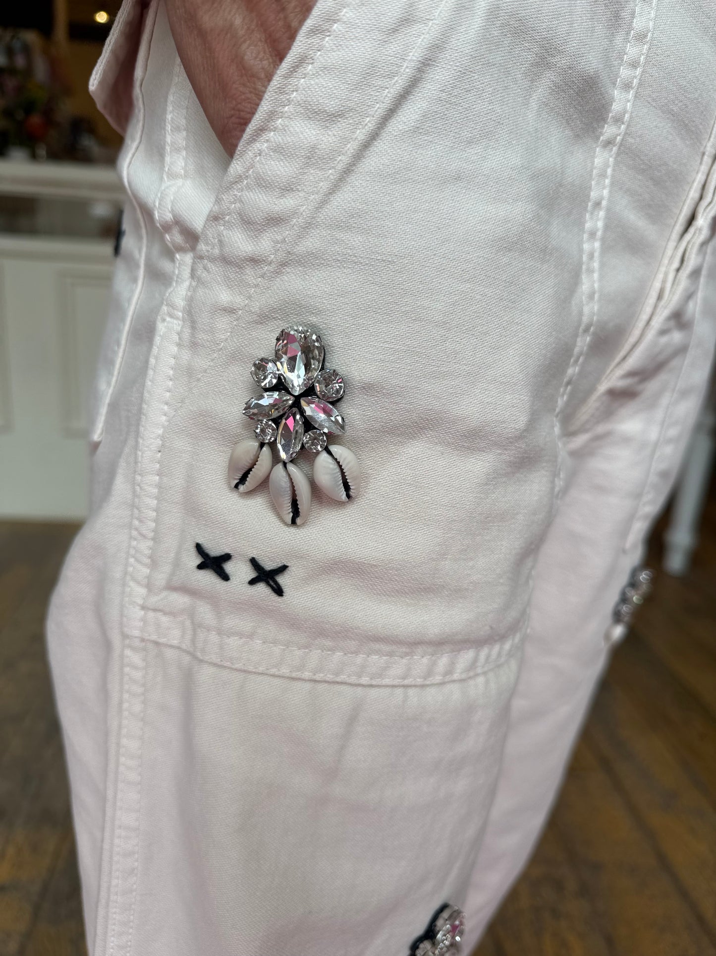 Rank & Sugar Crystal Shell Pant