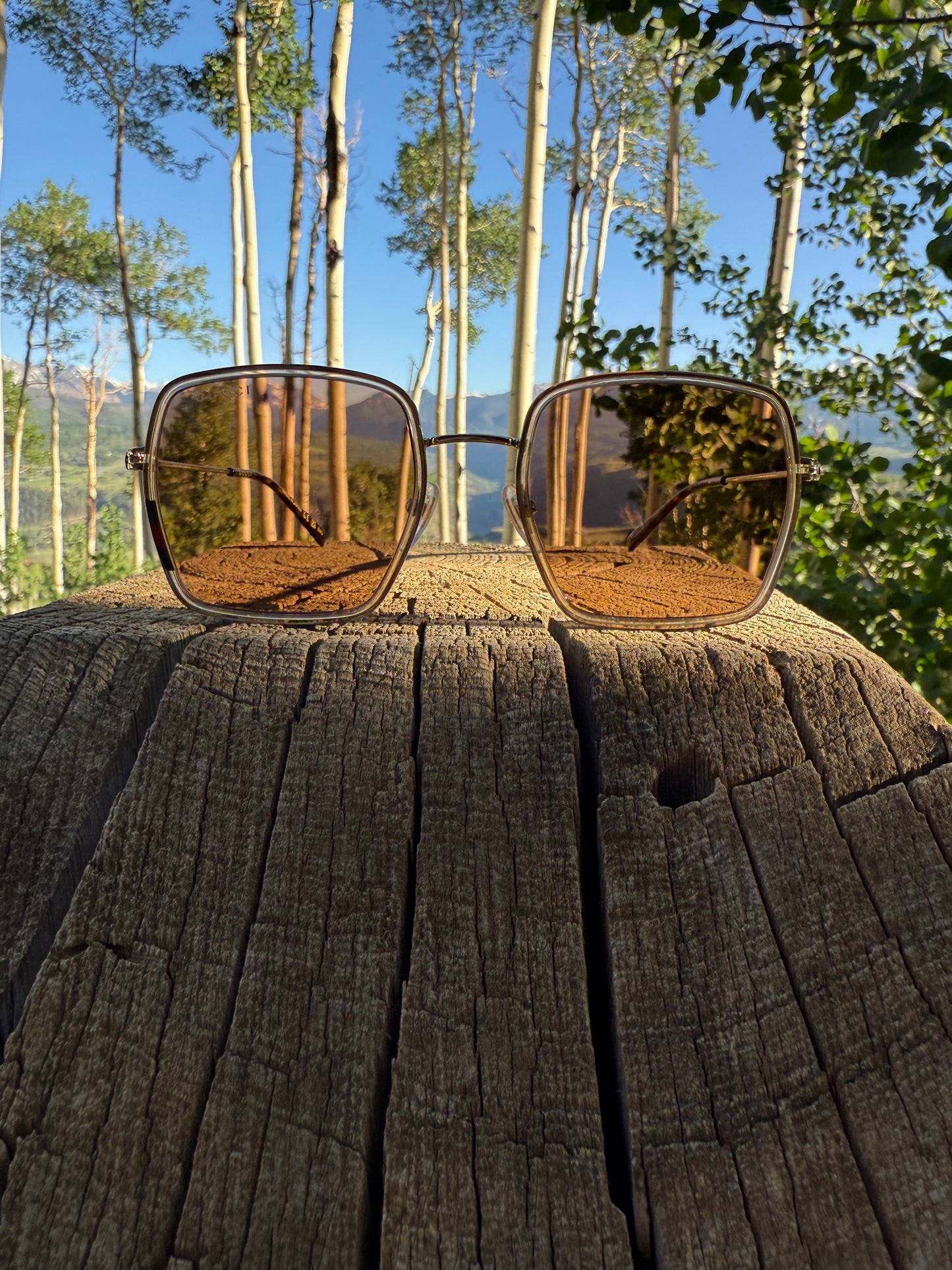 Gucci Square Sunglasses