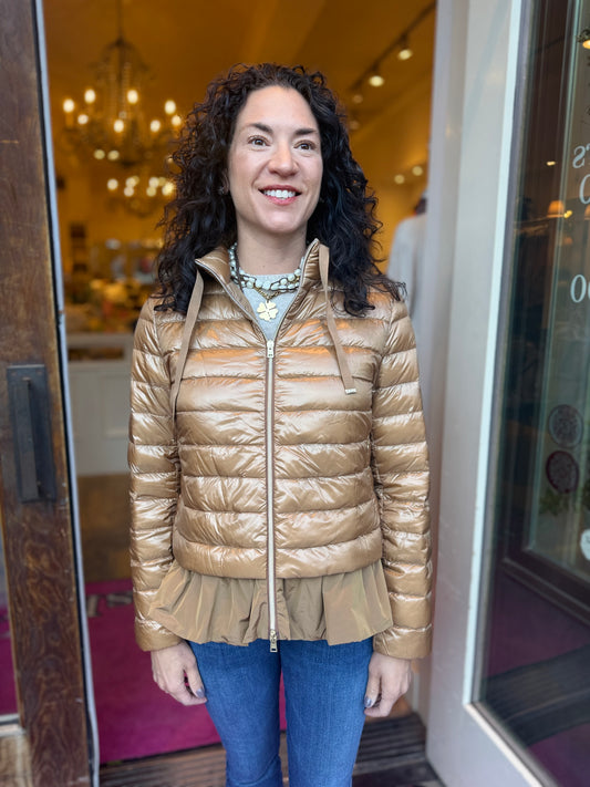 Herno Flounce Hem Jkt