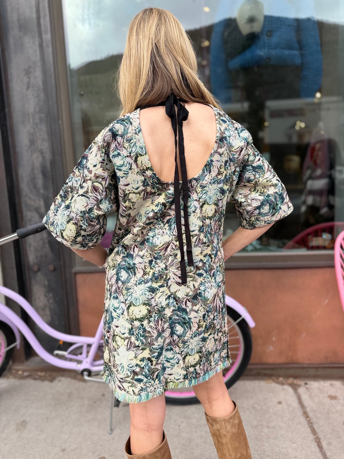 GANNI Kimono Dress