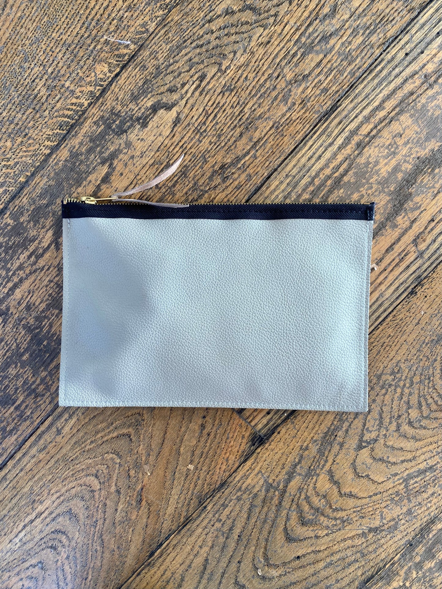 Ampersand Leather Zip Envelope
