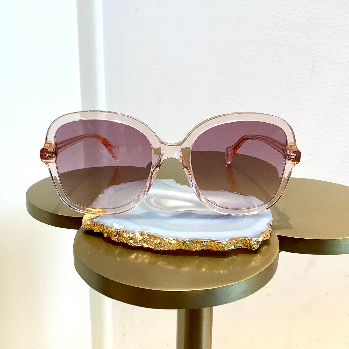 Gucci Rose Colored Sunglasses