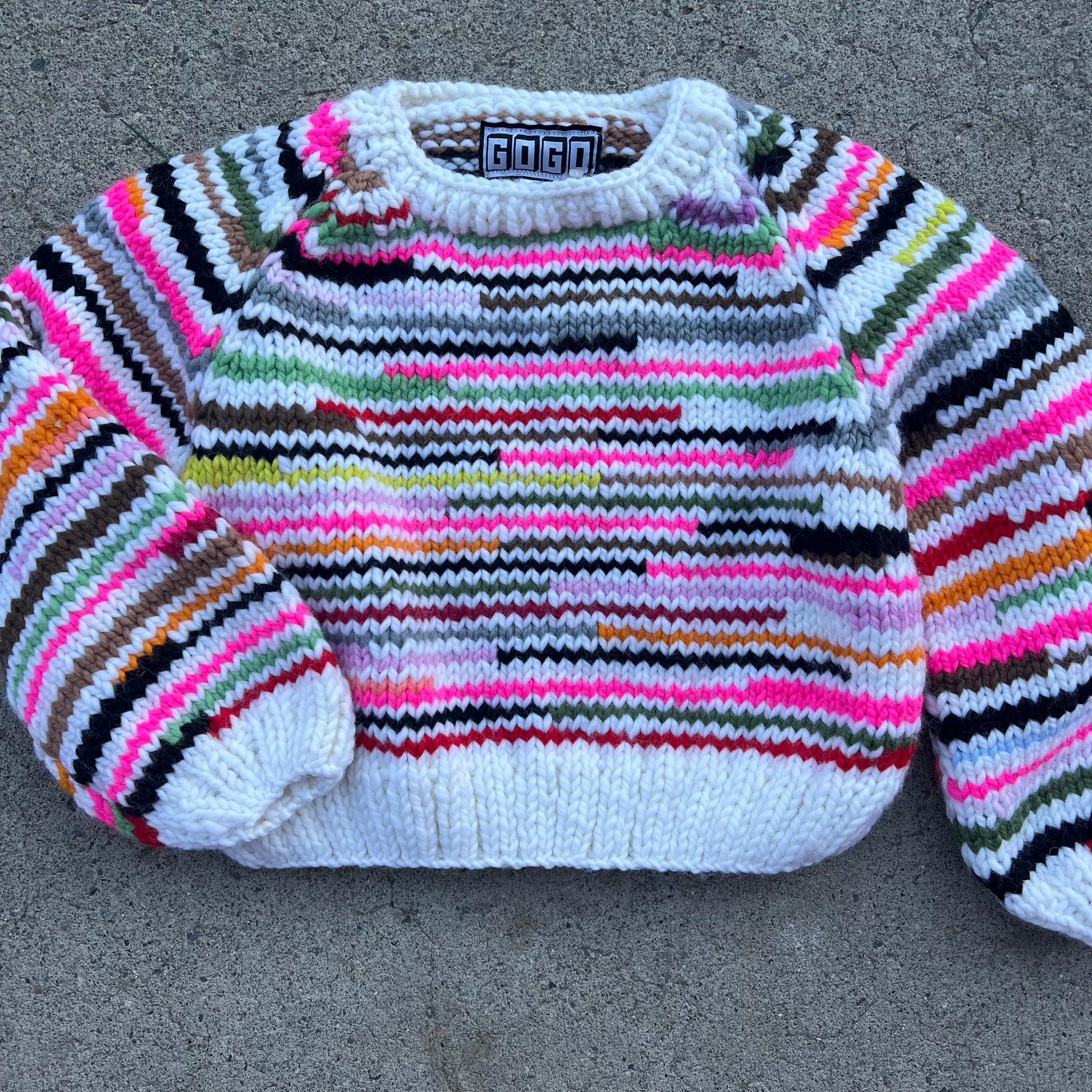 NO WASTE Pullover – GOGO Sweaters