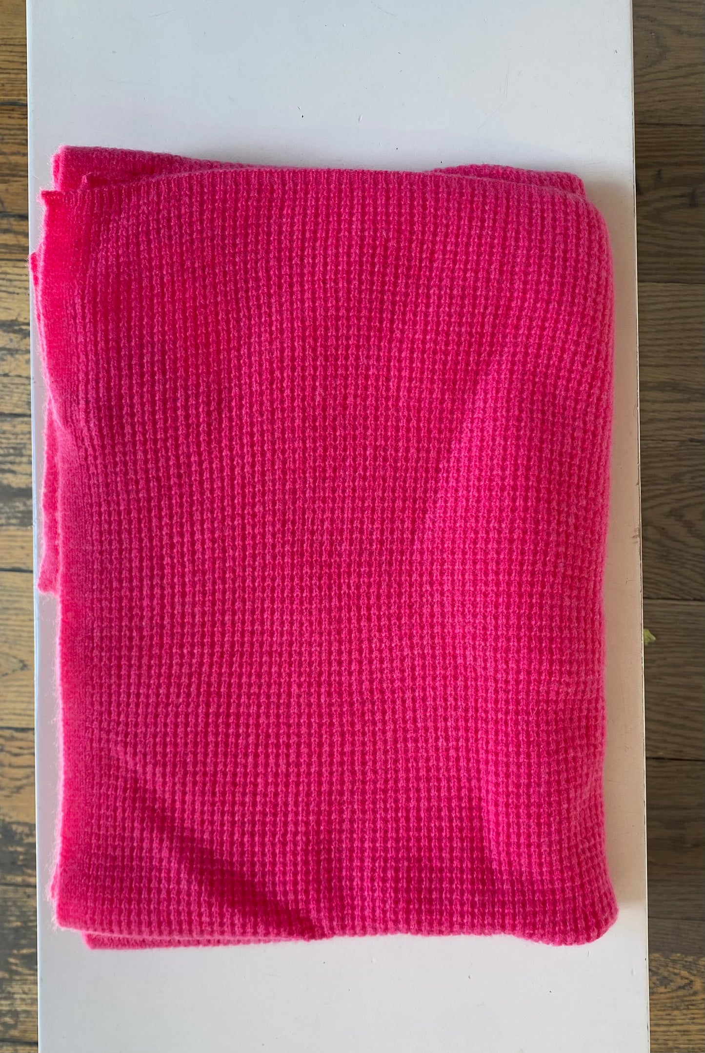 W+W Waffle Scarf