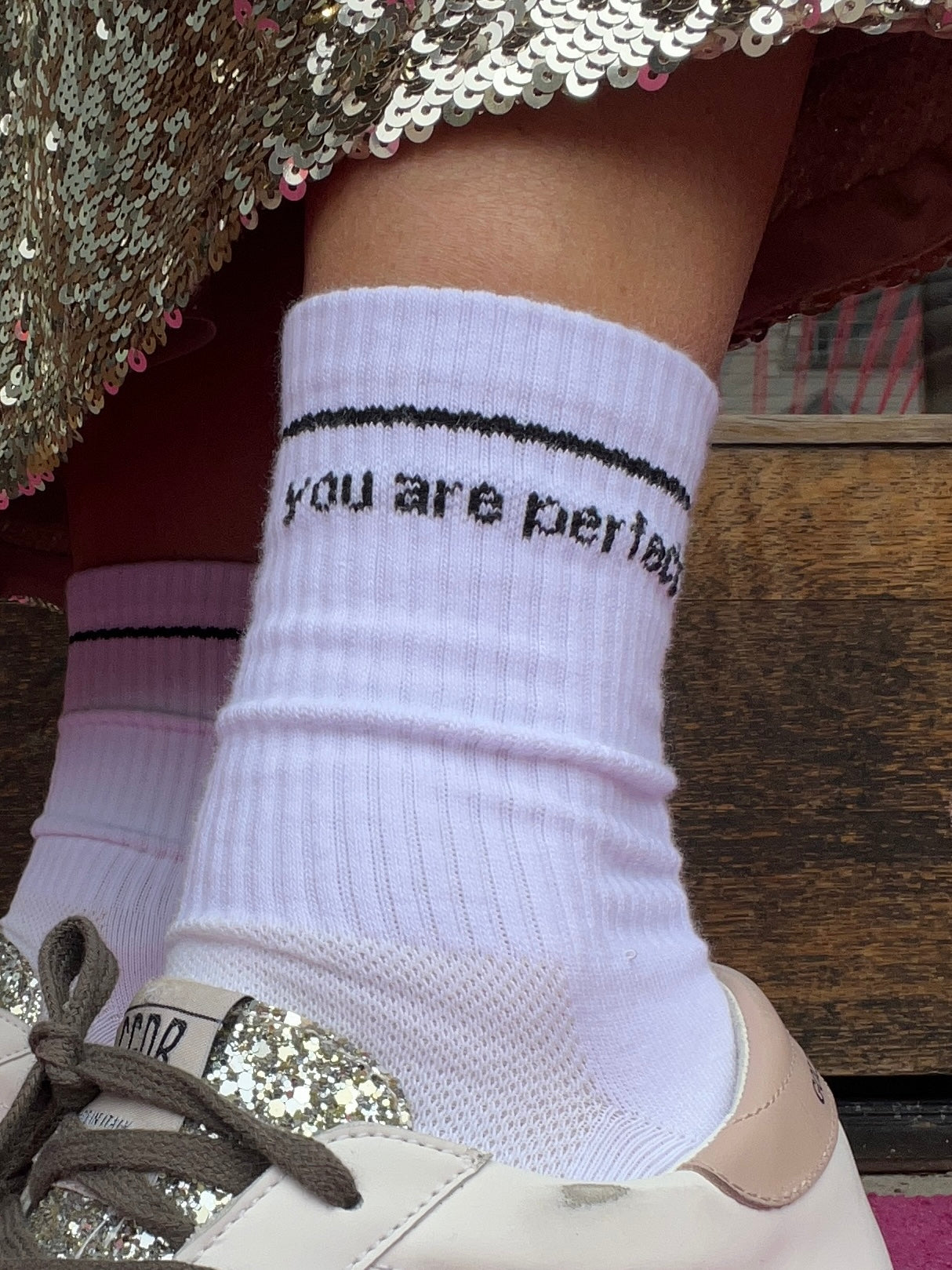 PWT You Are Perfect Socks