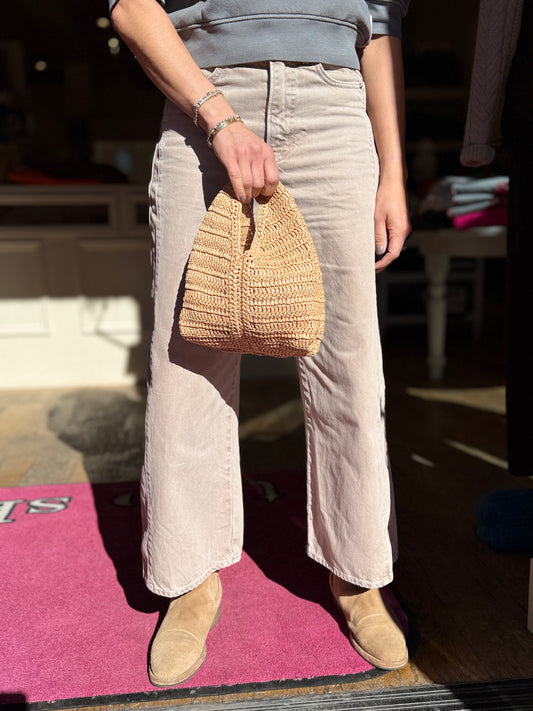 ALC Simone Raffia bag