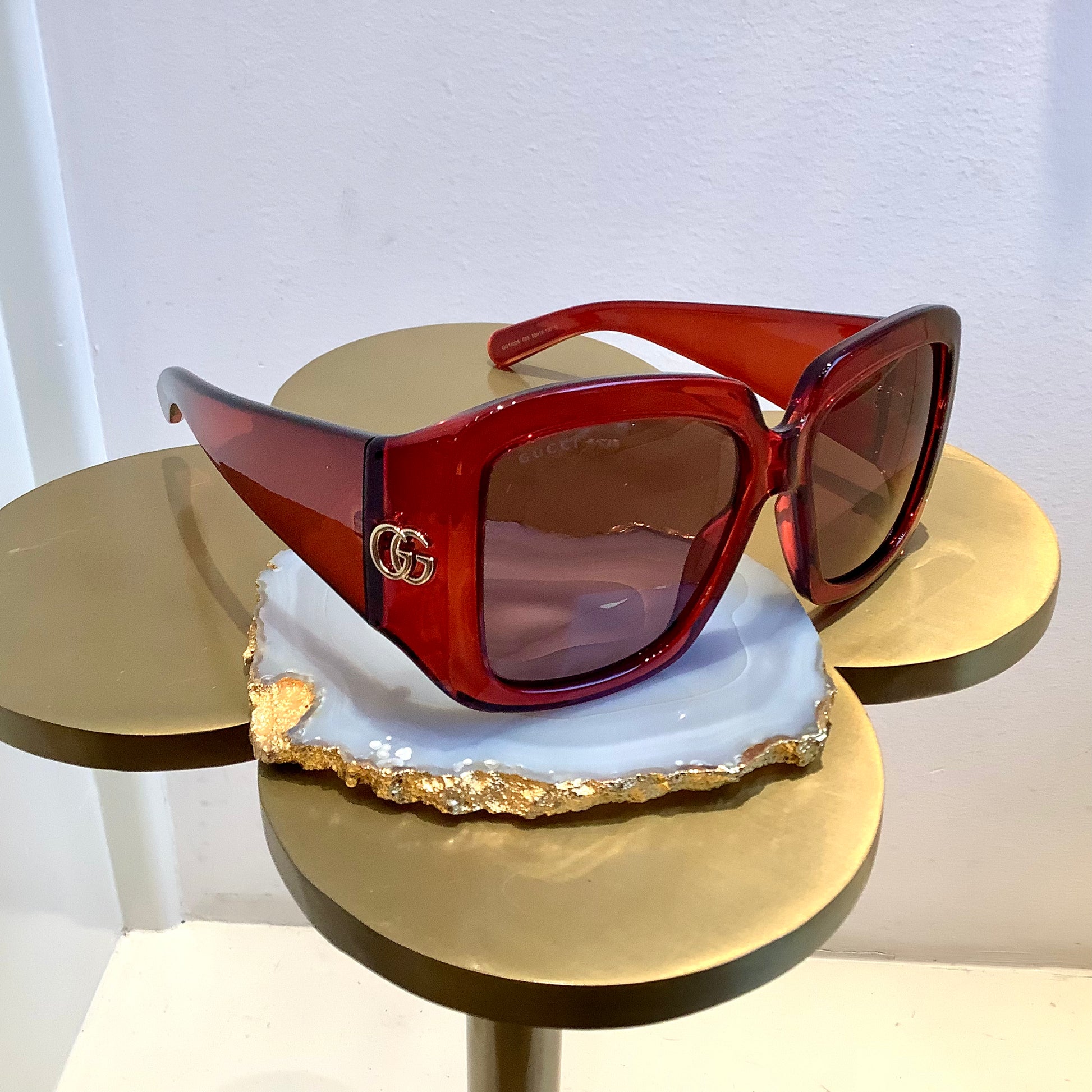 Gucci Oversized Burgundy Sunglasses – Two Skirts Gucci Oversized Burgundy Sunglasses – Two Skirts